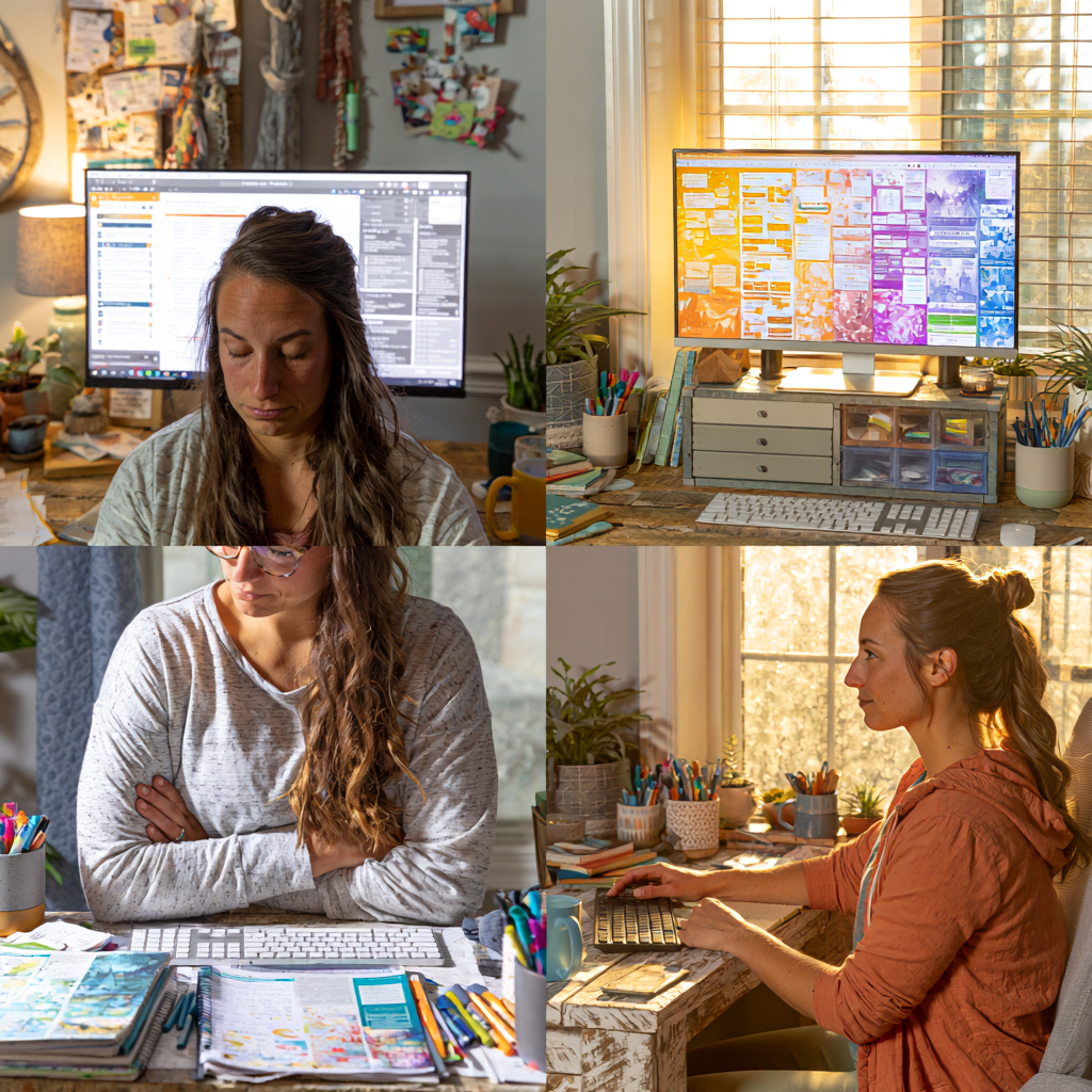 Dead Desk Space? This One Trick Creates Storage You Didn't Know You Had