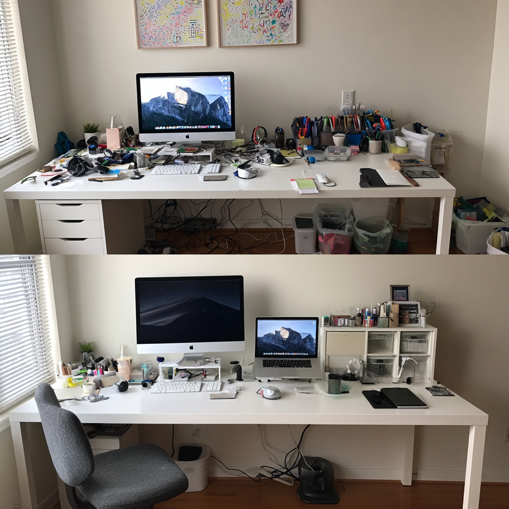 Desk Clutter Quietly Steals Focus More Than People Think