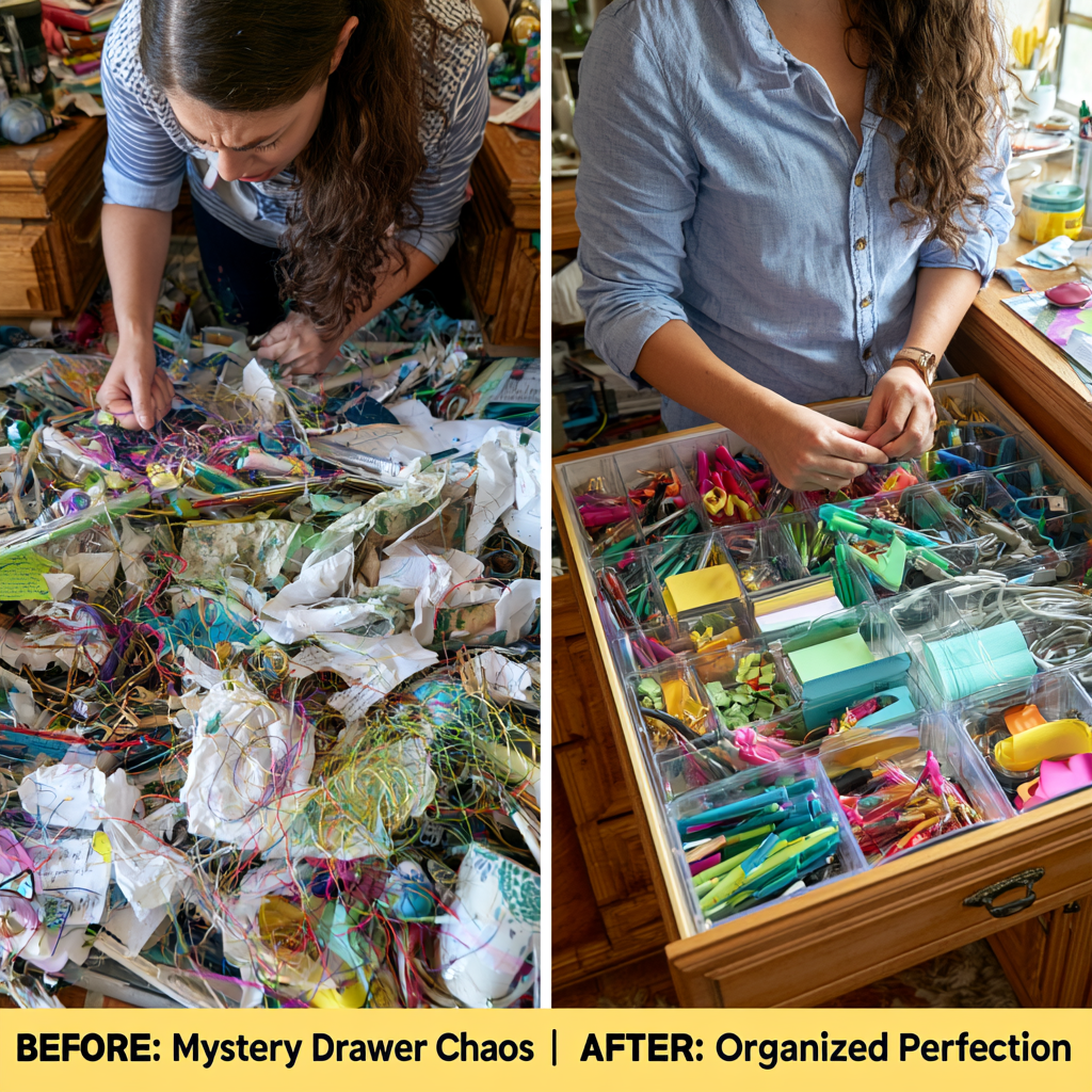 Where's My Stapler?"—Drawer Chaos Solved in 10 Minutes Flat