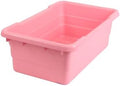 ULTRASOURCE Food Approved Bus Totes/Meat Lug (6 Pack, Pink)