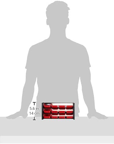 Tayg - Plastic Stacking Shelf with 12 Drawers