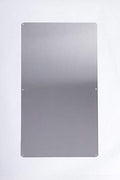 RiversEdge Products Stainless Steel Spice Tin Base, 12" X 24" for Magnetic Spice Tins, Spice Rack
