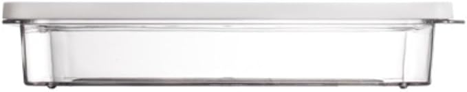 Food Storage Container Refrigerator Fresh-Keeping Storage Box Sealed Frozen Box Storage Household Portable Sub-Package Box Kitchen Refrigerator Food Organizer (Color : Clear, Size : C)