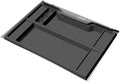 Center Console Organizer Tray Compatible with 2019-2022 Chevy Silverado/GMC Sierra 1500& 2020-2023 Silverado/Sierra 2500HD 3500HD ABS Material - (Full Console w/Bucket Seats ONLY) - Black