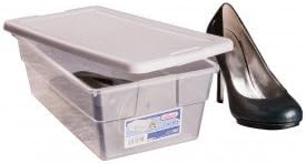 Sterilite Storage Box 13.5" X 8.3" X 4.8", 6 Qt. Clear - Pack of 6
