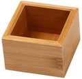 YBM Home Bamboo Drawer Organizer Storage Box for Kitchen Drawer, Junk Drawer, Office, Bedroom, Children Room, Craft, Sewing, and Bathroom 3x3x2 inch