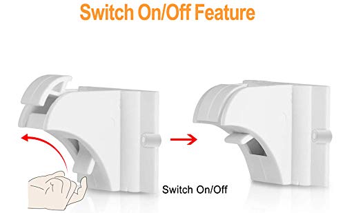 Vmaisi Adhesive Magnetic Locks for Cabinets & Drawers (10 Locks and 2 Keys) (Pack of 2)