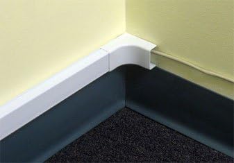 Electriduct 500 Series Raceway Accessory - Outside Corner (White)