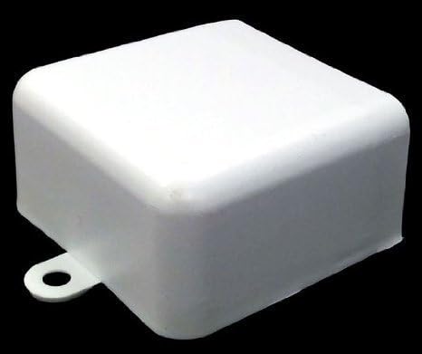 Electriduct 500 Series Raceway Accessory - End Cap (White)