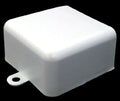 Electriduct 500 Series Raceway Accessory - End Cap (White)