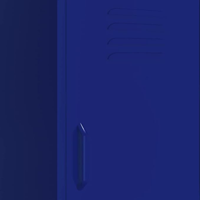Steel Storage Cabinet with 2 Adjustable Shelves and Levelers, Sturdy Organizer for DVDs, Multimedia Appliances, Books, and Small Essential Items