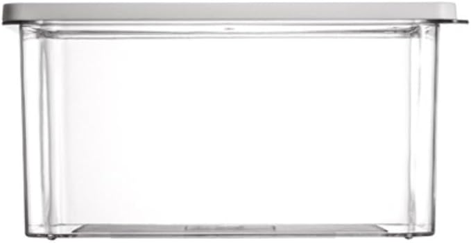 Food Storage Container Refrigerator Fresh-Keeping Storage Box Sealed Frozen Box Storage Household Portable Sub-Package Box Kitchen Refrigerator Food Organizer (Color : Clear, Size : F)