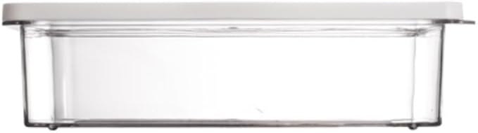 Food Storage Container Refrigerator Fresh-Keeping Storage Box Sealed Frozen Box Storage Household Portable Sub-Package Box Kitchen Refrigerator Food Organizer (Color : Clear, Size : B)