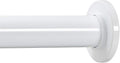 Ivilon Tension Curtain Rod - Spring Tension Rod for Windows or Shower, 36 to 54 Inch. White