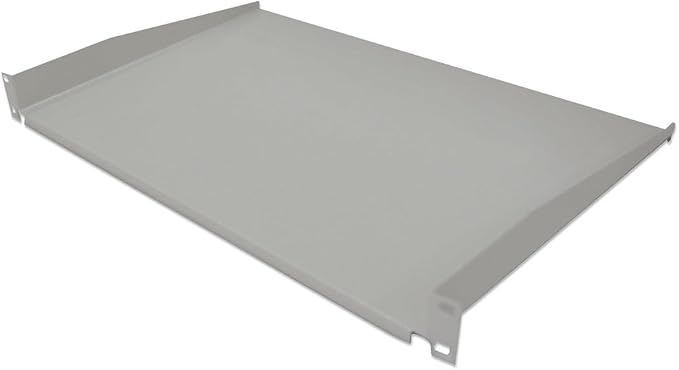 INTELLINET 19 Inch Cantilever Shelf, 1U, Shelf 300 mm, Non-Vented, Grey