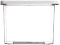 Food Storage Container Refrigerator Fresh-Keeping Storage Box Sealed Frozen Box Storage Household Portable Sub-Package Box Kitchen Refrigerator Food Organizer (Color : Clear, Size : E)