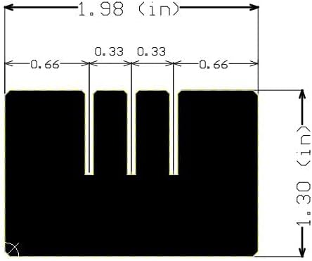 (16-Pack) Small Drawer Configurable Width Dividers compatible with Akro-Mils Plastic Storage Craft Cabinets, (Dividers Only)