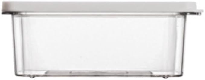 Food Storage Container Refrigerator Fresh-Keeping Storage Box Sealed Frozen Box Storage Household Portable Sub-Package Box Kitchen Refrigerator Food Organizer (Color : Clear, Size : D)
