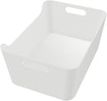 Ikea Variera Convenient Kitchen Open Storage Box, High Gloss White (1, 13 1/4 x 9 1/2 x 5 3/4 Inches)