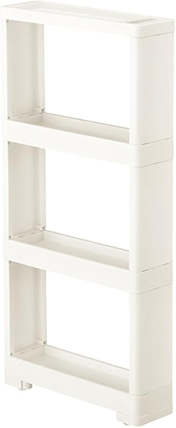 アステージ JEJ Astage Super Slim Rack, 4 Tiers, Width 4.7 x Depth 15.7 x Height 33.5 inches (12 x 40 x 85 cm), Clearance Storage, Slim Rack, Slim Storage