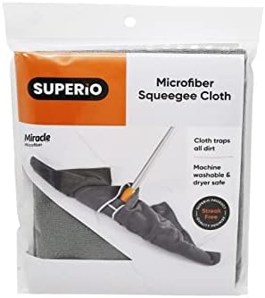 Superio Microfiber Squeegee Mopping Towel Extra Large Miracle Cloth 20 x 30 Streak Free Microfiber Floor Cloth-Rag for Cleaning House, Kitchen, Bathroom-Scratch Free- 6 Pack (205-1003)