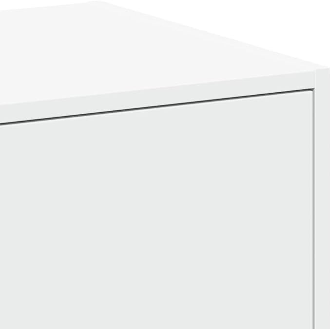 vidaXL , Spacious Storage, Sleek Cabinet, Stylish Shelves, Practical Furniture, Indoor Organizer, Utility Unit, Made of Wood