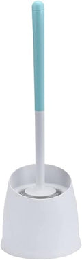 Toilet Brush 2 Pc Creative Plastic Toilet Brush Modern Bathroom Toilet Brush Holder Household Cleaning Wc Home Items Bathroom Toilet Brush Holder (Pink) (Blue)