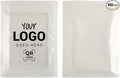 100PCS Customized Vacuum Seal Packaging Bags,Heat Seal Clear Food Storage Bags,Freezable/Microwaveable/Boilable (White, 15 * 20CM/5.9"*7.9"-100PCS-One Color Print)