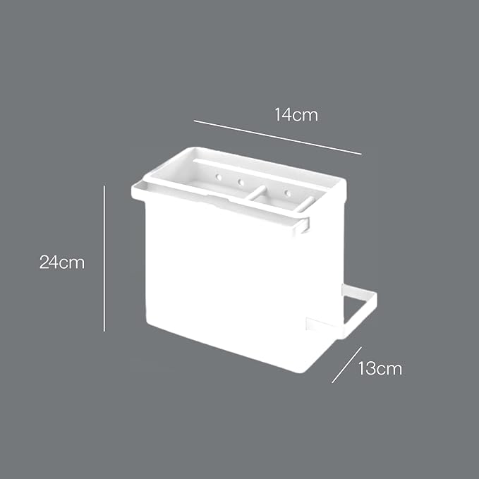 Metaltex Sink Tidy, Plastic -ABS, Red/Grey, 24 x 13 x 14 cm