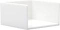 NatSumeBasics White Sticky Note Holder Dispenser, Fits 3" x 3" Memo Cube, Aesthetic Desk Organizer for Office Supplies