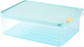 LocknLock Freezer Fit Plastic Freezer Containers | Airtight Stackable Food Storage for Meal Prep | Microwave & Dishwasher Safe | BPA Free Freezer Container with Lid, 2.2L