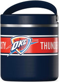 Hydrapeak x NBA Officially Licensed OKC Thunder 25oz Stainless Steel Vacuum Insulated Food Jar with Handle, Wide Mouth Leak-Proof Soup Jar for Adults, 10 Hours Hot & 16 Hrs Cold