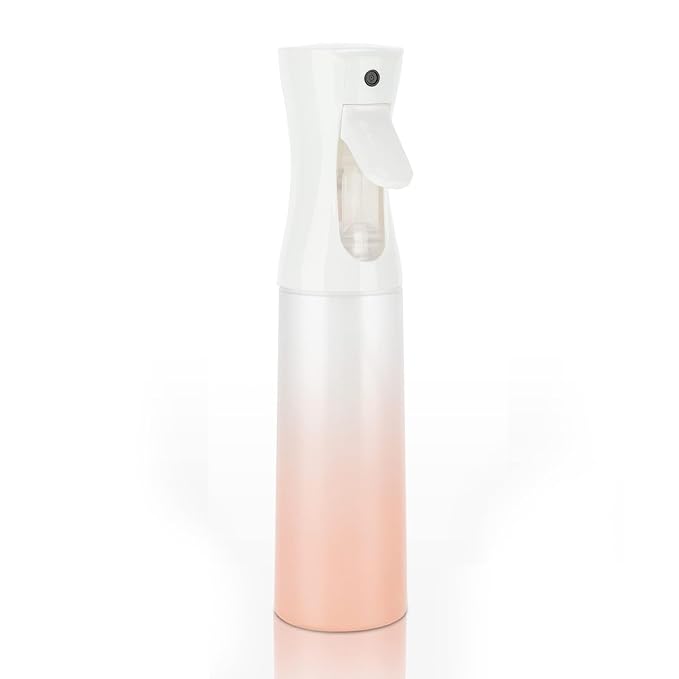 Spray Bottle for Hair (10.15OZ /300ML) Continuous Ultra Fine Mist Sprayer for Hair, Salons, Barber, Plants, Skin Care, 1 Plack MATTE PINK