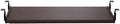 Lorell Mahogany Laminate Keyboard Tray