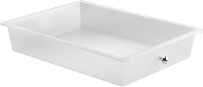 Simply Tidy 10 Drawer Clear Rolling Cart - Mobile Organizer with Removable Drawers, Swivel & Locking Casters, Durable Tubular Frame - 1 Set