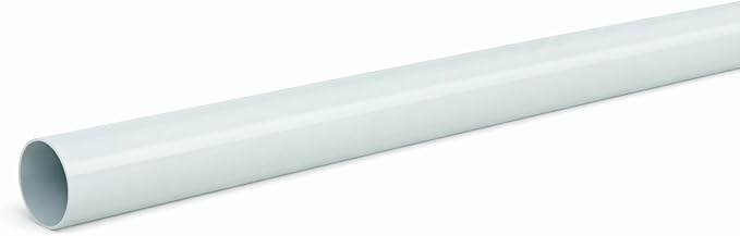 Knape & Vogt 0018-4 Closet Pro Closet Pole, 48-Inch, White
