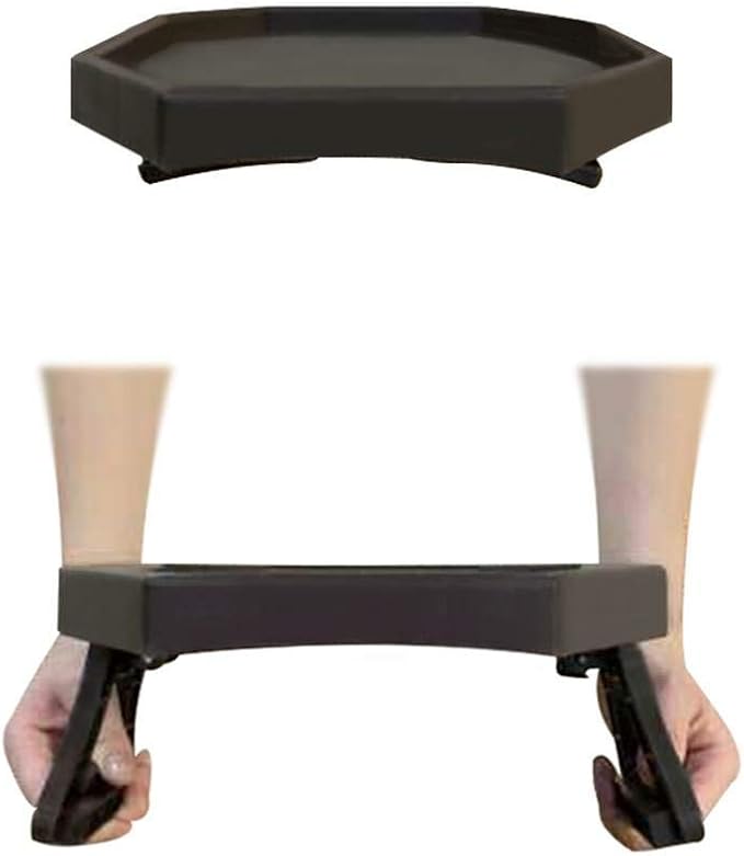 Side Tables Sofa Armrest Clip-On Table, Recliner Armchair Organizer Tray (Cherry), Food Grade Plastic Material