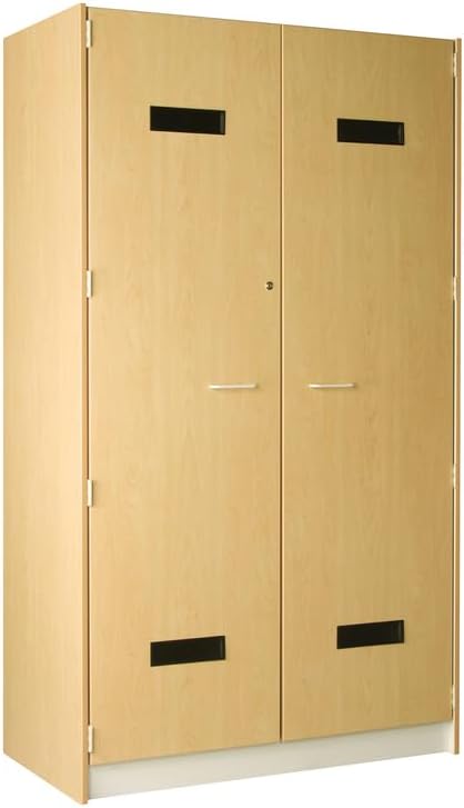 Maykoosh Uniform Storage Cabinet 48" Wide - Lockable Solid Doors - Band & Team Gear