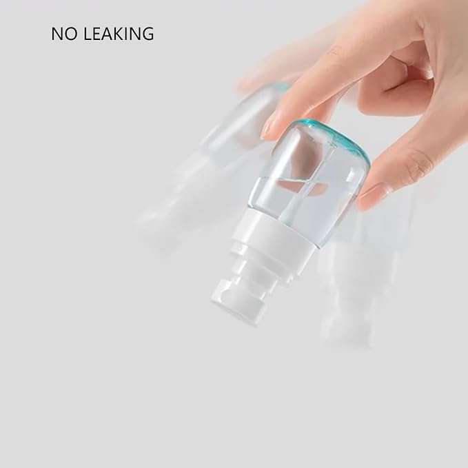 Spray Water Bottle Hair Mister Fine Mist Stylist Sprayers 360 Empty Small Misting Spritzer erfume Atomizer with Pump Clear Containers (4PCS/1oz)