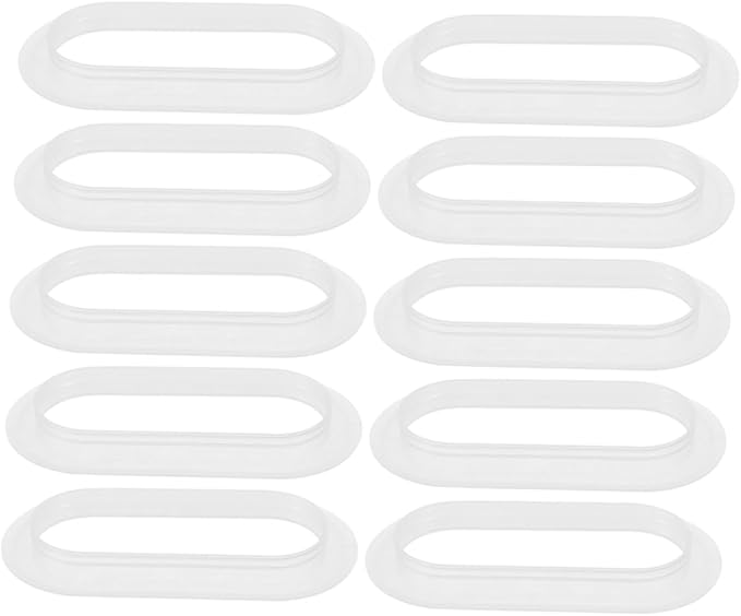 OUNONA 10pcs Heavy Duty Plastic Handles for Moving Boxes Sturdy Cardboard Box Straps Reinforced Grip for Storage and Moving Supplies