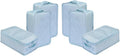 Travel Shoe Bags, Foldable Waterproof Shoe Pouches Organizer-Double Layer (6 Blue Shoe Bags)