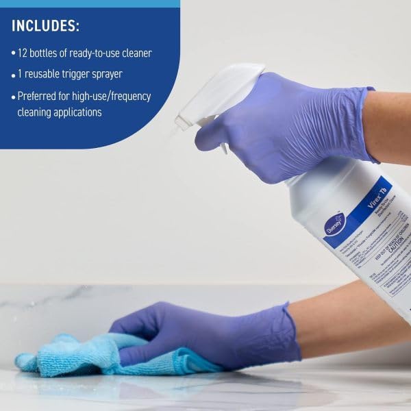 VIREX Diversey Tb Disinfectant Cleaner, Ready-to-Use Formula, 32 oz