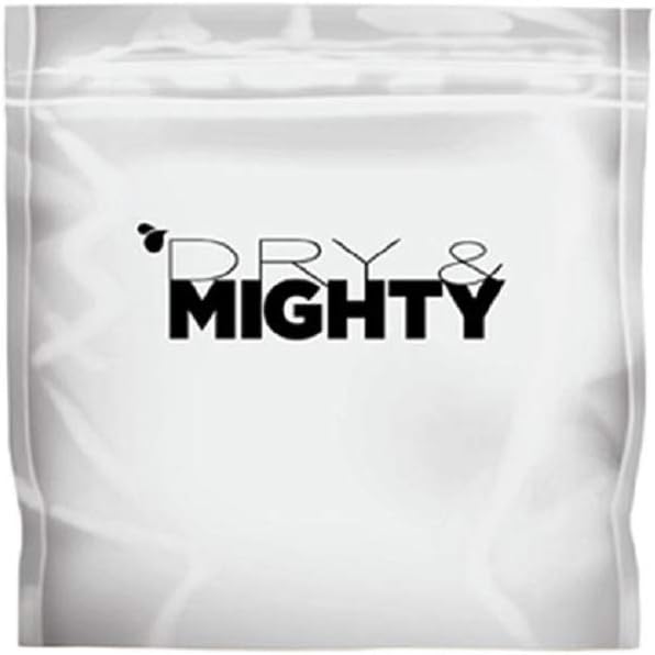 Dry & Mighty Smell Proof Turkey Bag 25 Pack X-Large 13"x14.5",USA Food Grade, Provides the Perfect Environment for Curing Herbs, Tear-Resistant 1LB Bags, Great for long term herb storage, Bulk