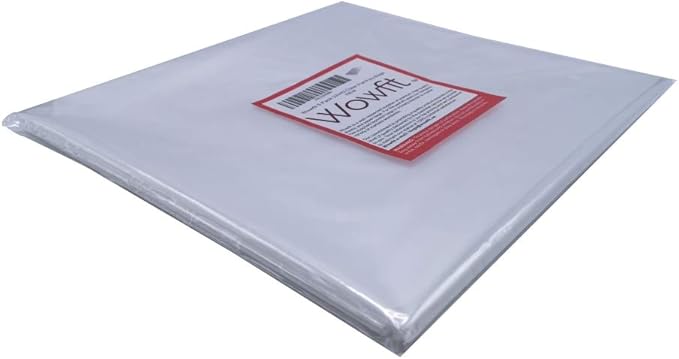 Wowfit 5 CT 40x60 inches Extra Large Clear Plastic Bags Perfect for Car Seat, Luggage, Suitcase, Stroller, Chair, Kids Bike and Attic Storage (2 Mil Flat Bags)