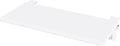 ETHU Ergonomics Desk Extender Tray, 25.6"x11.4" Large Size Foldable Keyboard Extender Tray Clamp On, Armrest Support for Home and Office (White)
