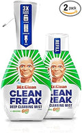 Mr. Clean Freak Deep Cleaning Mist Multi-Surface Spray with Gain Original Bundle, 1 Starter + 1 Refill