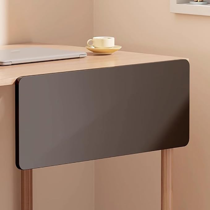 Desk Extender Tray, Punch-Free Clamp on 90° Foldable Keyboard Drawer Tray, Table Mount Armrest Shelf, Computer Elbow Arm Support (Wood Color, 23.6"*9.8"*0.5"/60cm*25cm*1.2cm)