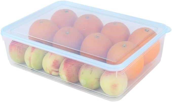 Food Storage Container Kitchen Transparent Food Preservation Box Can Be Heated And Frozen Sealed Box With Lid Refrigerator Storage Box Kitchen Refrigerator Food Organizer ( Color : Clear , Size : 5L )