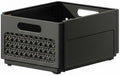 Cabinet Organizer Adjustable Drawer Basket Pull-Out Storage Solution Stackable Bin Suitable for Home Kitchen Office, Black, Xl