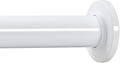 Ivilon Tension Curtain Rod - Spring Tension Rod for Windows or Shower, 54 to 90 Inch. White